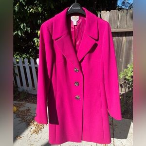 Pink Talbots coat, fully lined size 16. Excellent condition